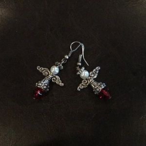 Angel earrings